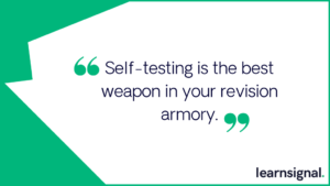 Self-testing quote by learnsignal